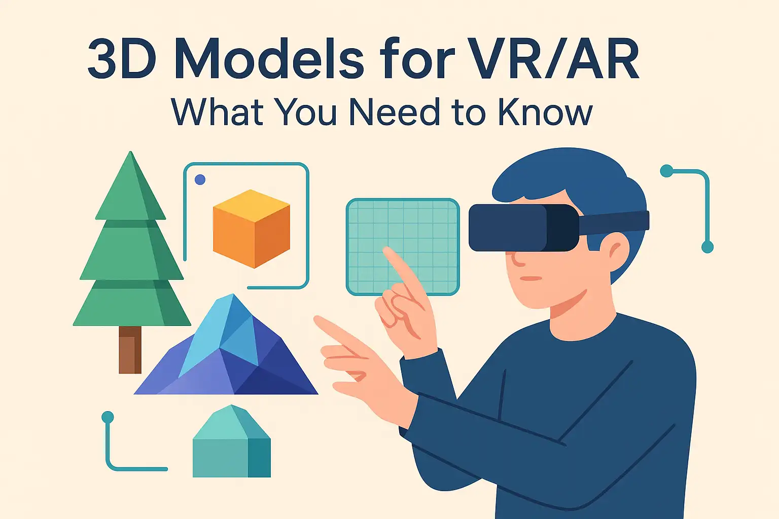 3d models for VR/AR